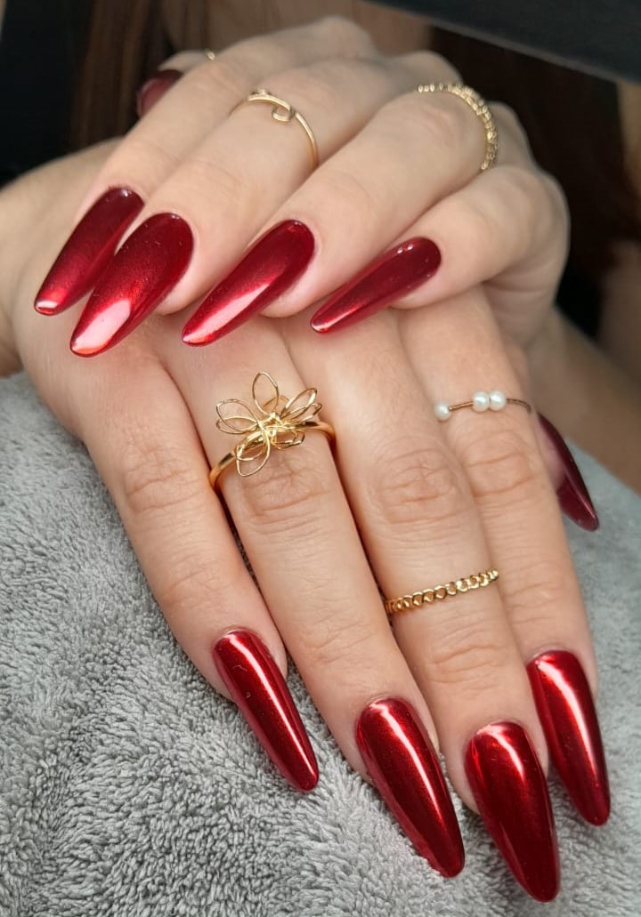 uñas rojas