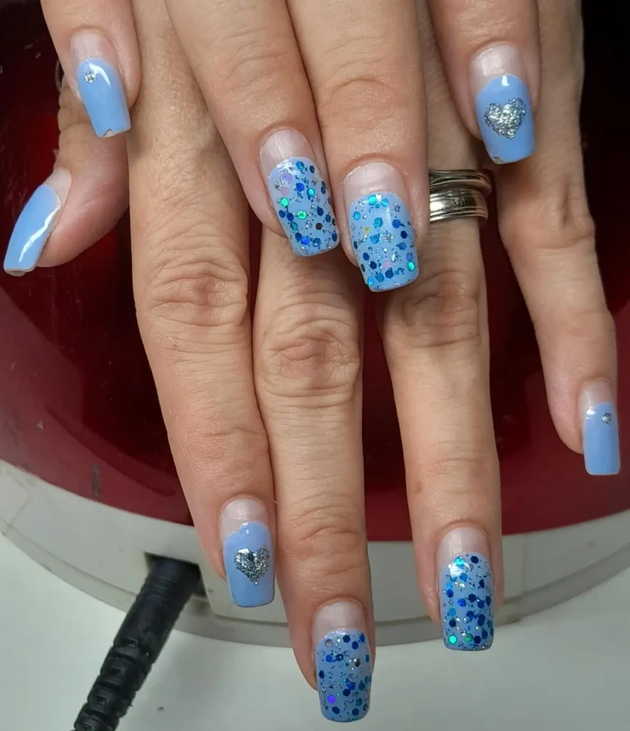 gel una celeste